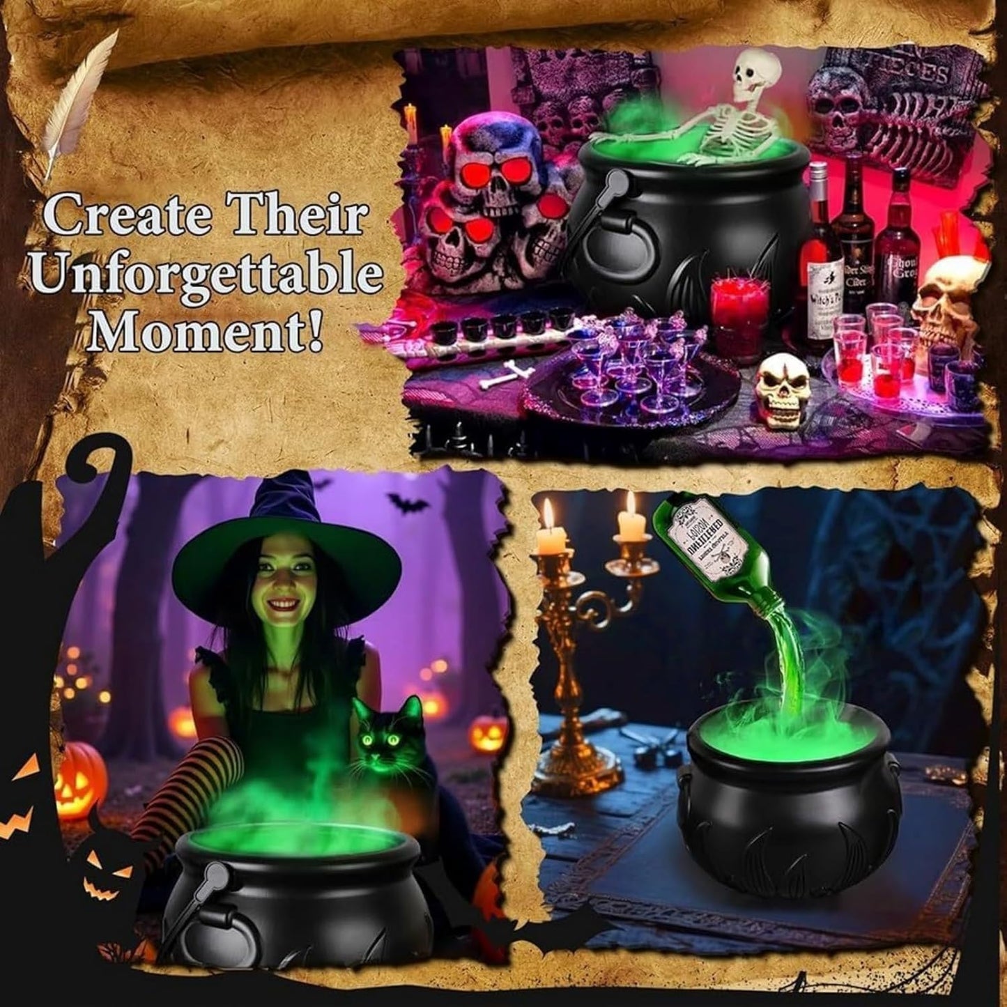 Floating Potion Cauldron Decor™