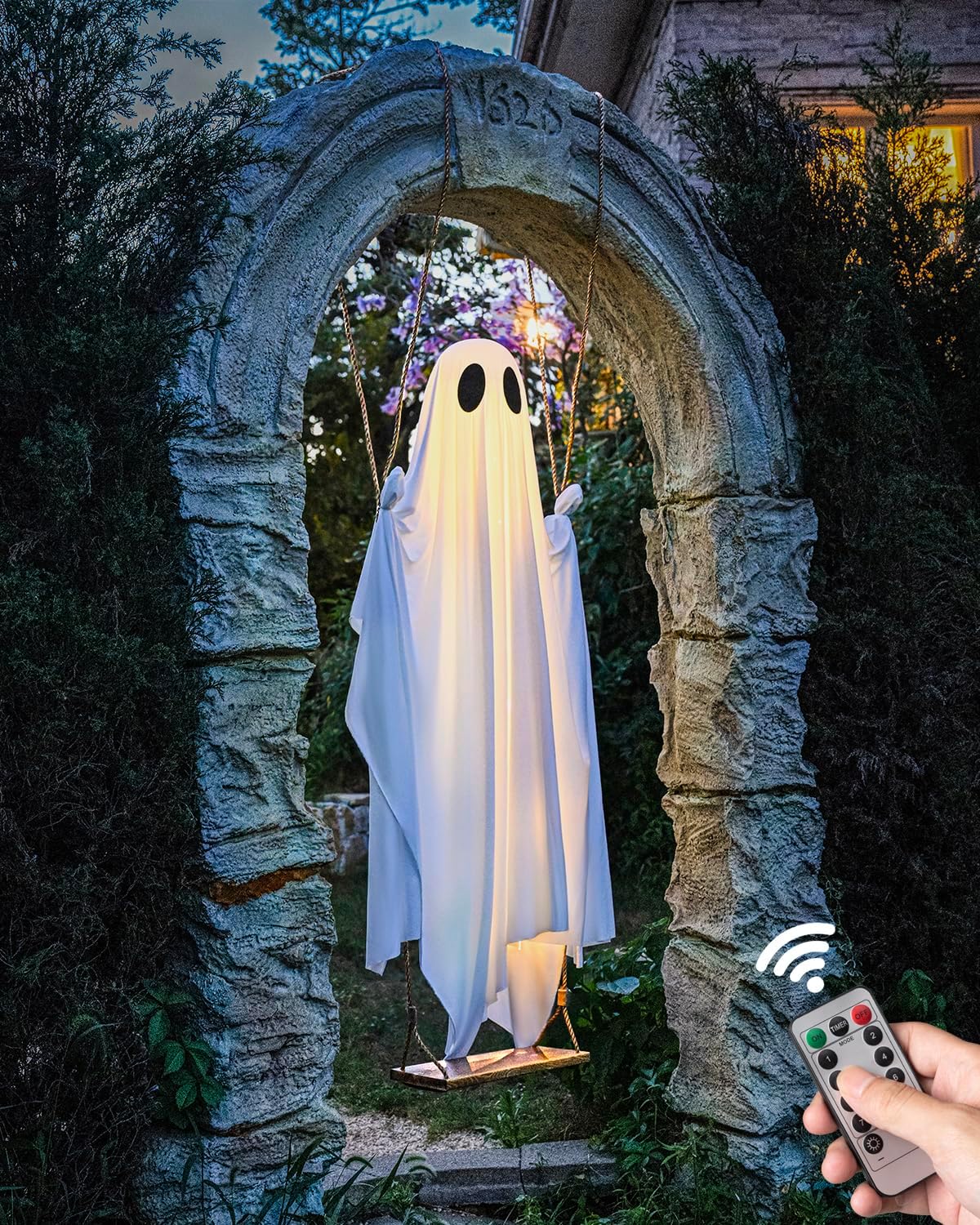 Enchanting LED Hanging Ghost Decor™