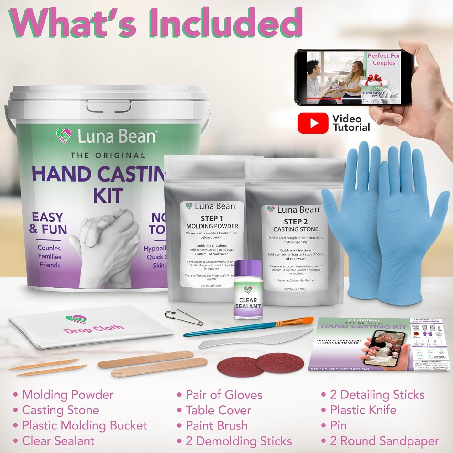 Heartfelt Hand Casting Kit™