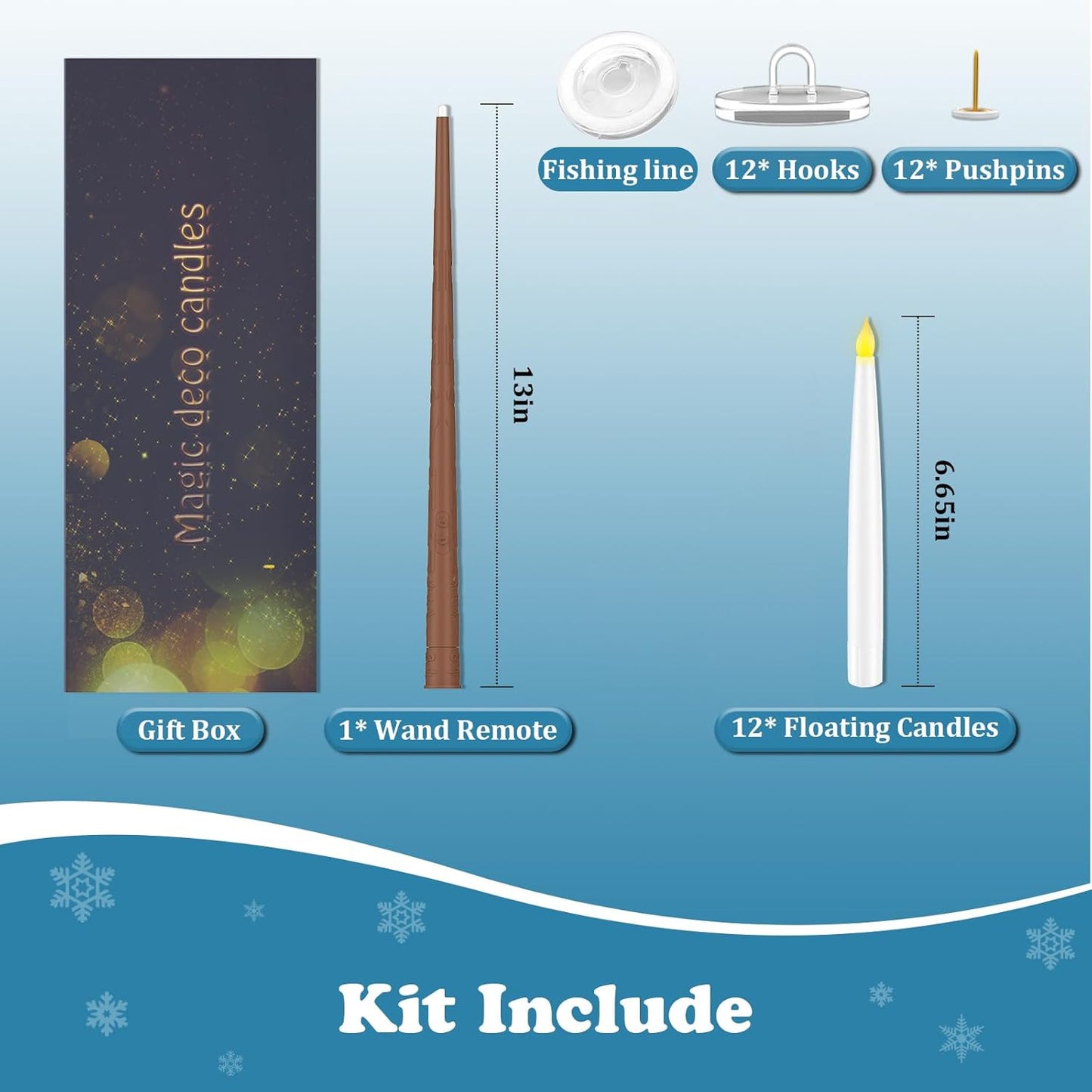 Enchanted Floating Candles Set™