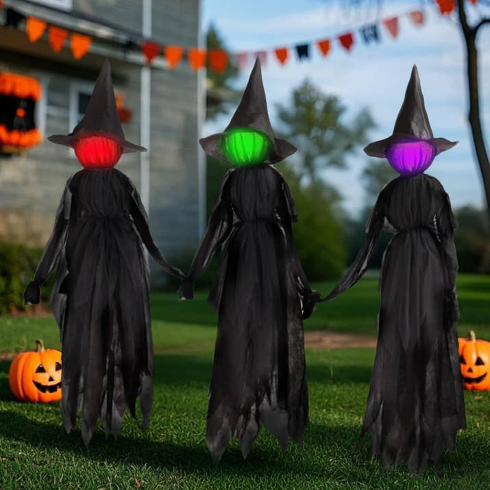 Enchanting Light-Up Witch Stakes™