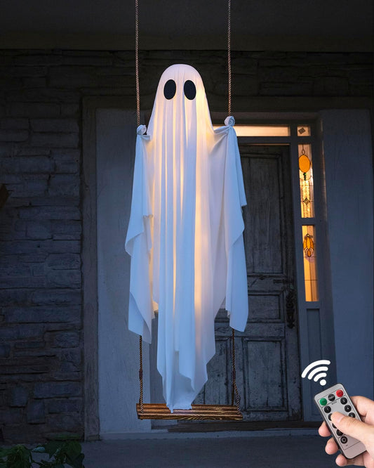 Enchanting LED Hanging Ghost Decor™