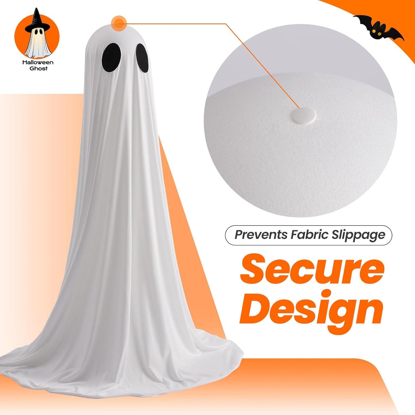 Ghost Decor 2 Packs Halloween Decorations Outdoor