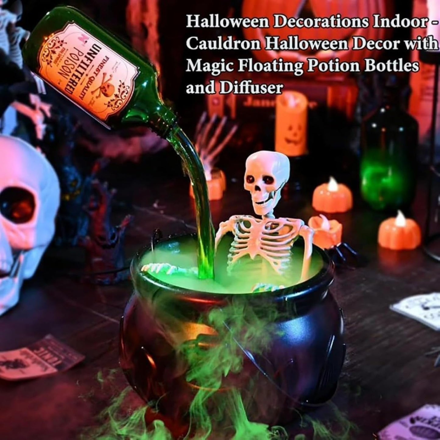 Floating Potion Cauldron Decor™