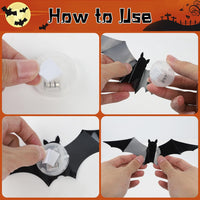 Lighted Halloween Bat Wall Decor™