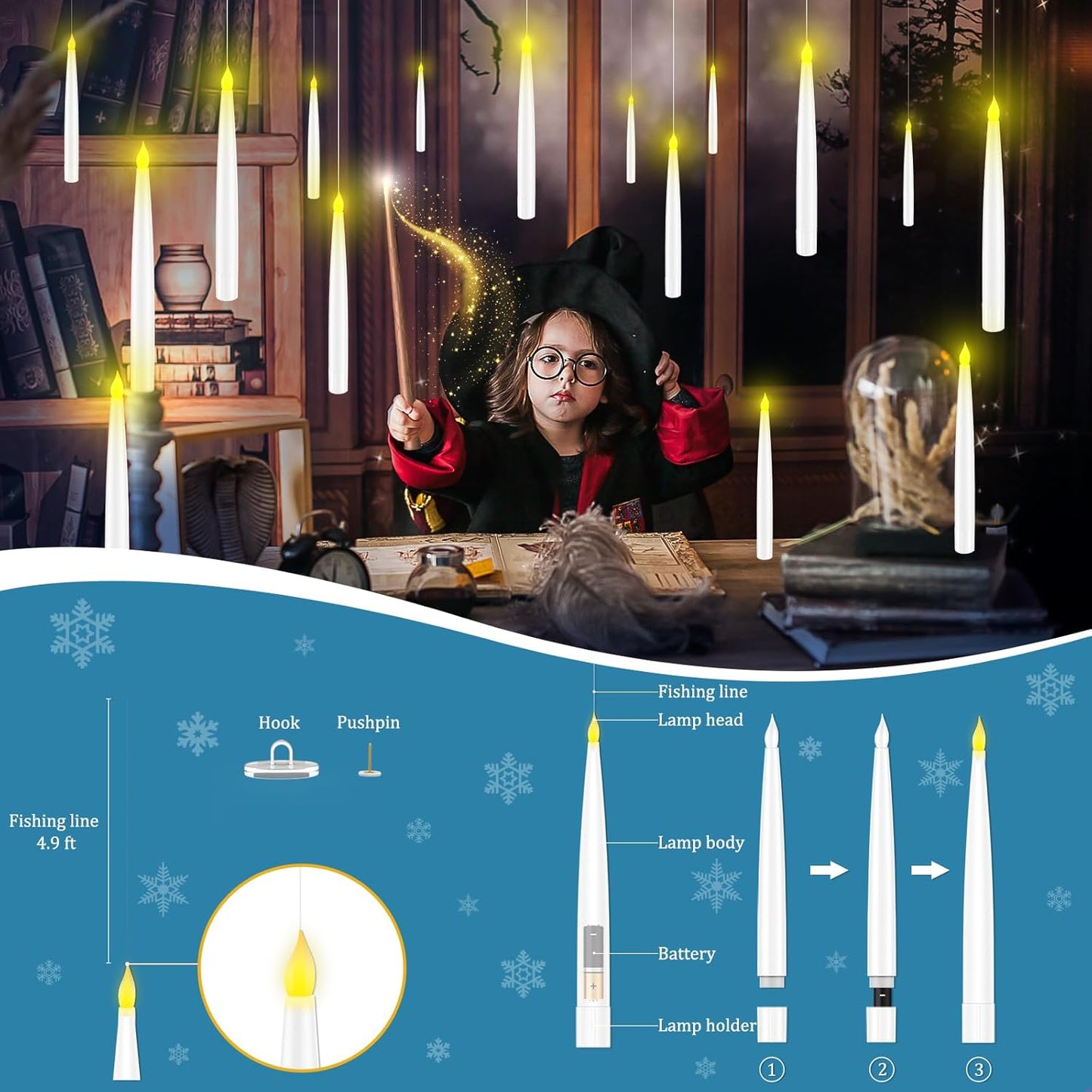 Enchanted Floating Candles Set™