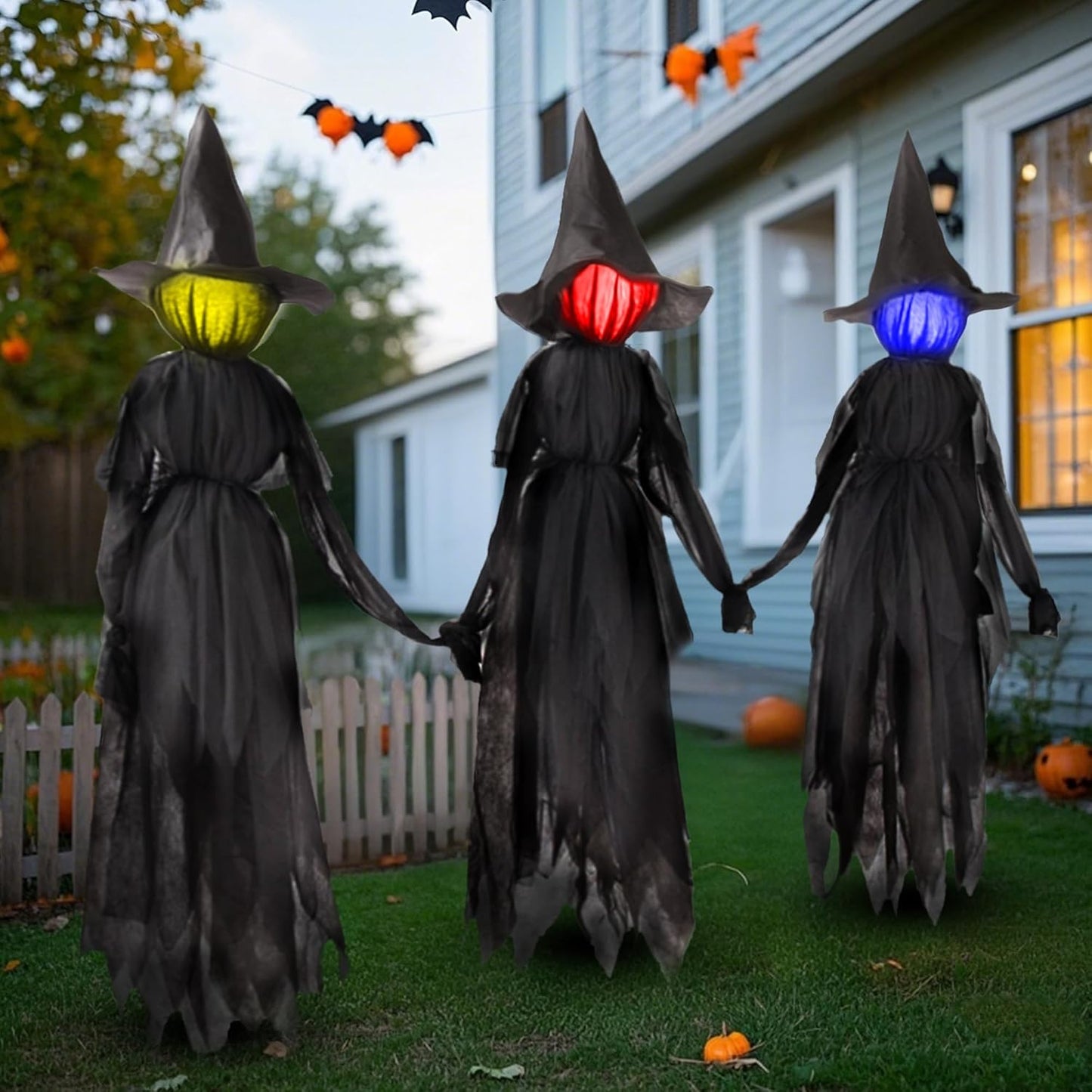 Enchanting Light-Up Witch Stakes™