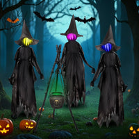 Enchanting Light-Up Witch Stakes™