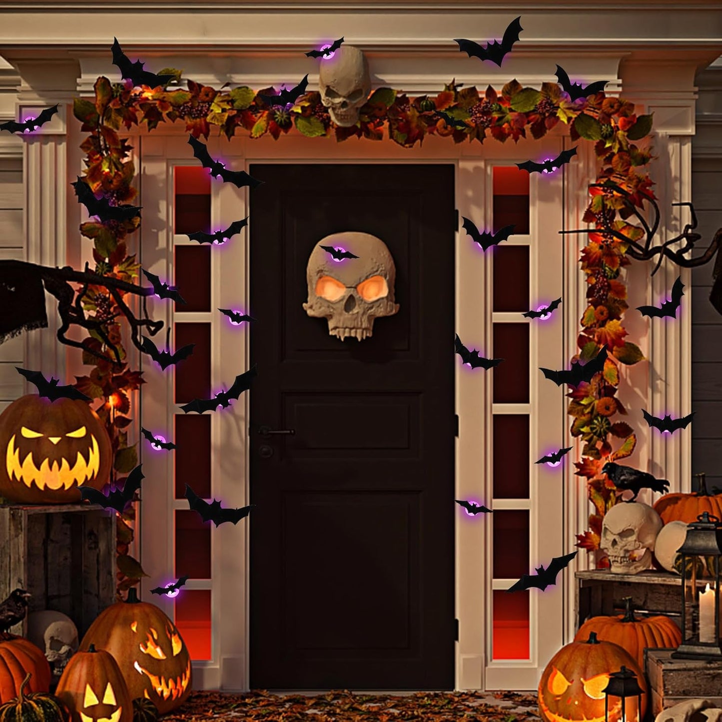 Lighted Halloween Bat Wall Decor™