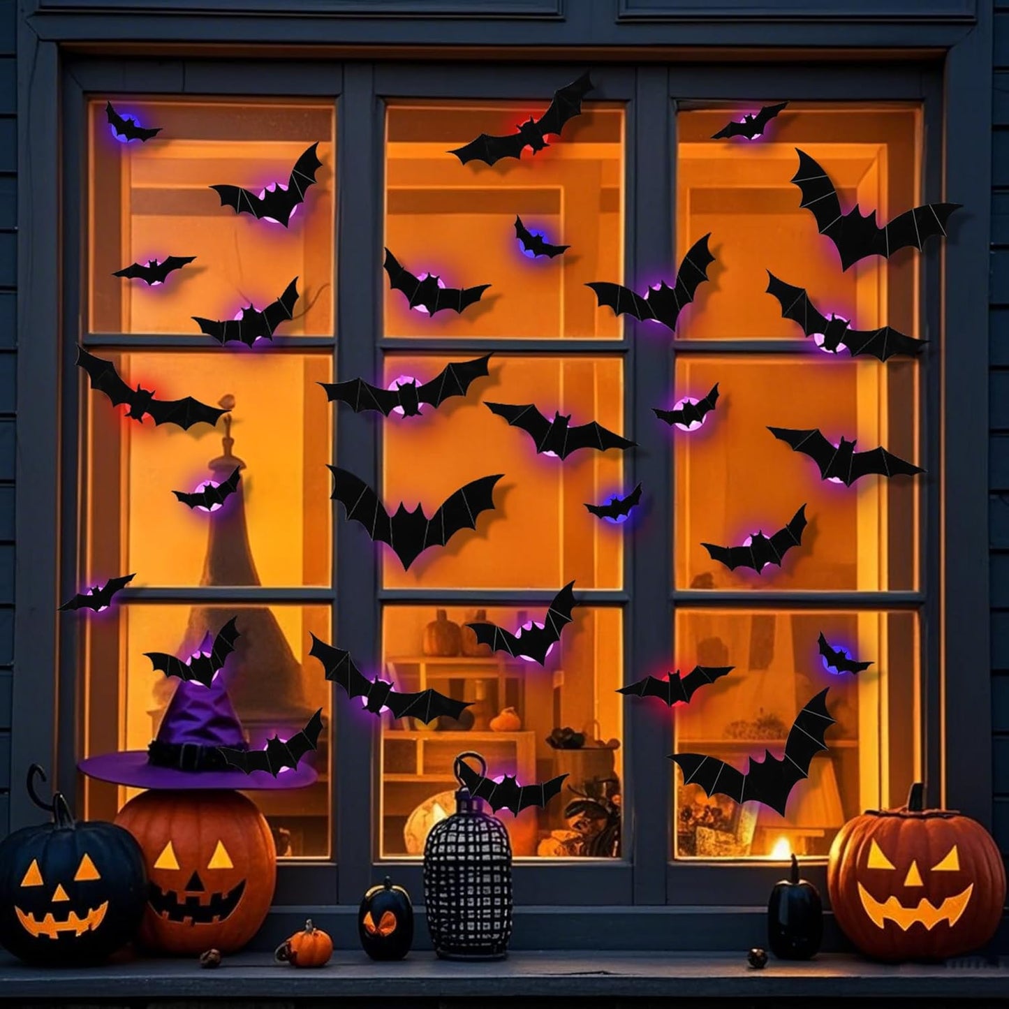 Lighted Halloween Bat Wall Decor™